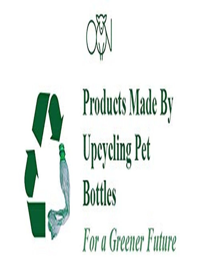 OON Bottle Cover/Holder 1Litre with Handle Zipper Closure Waterproof Lining Black Felt - Image 5